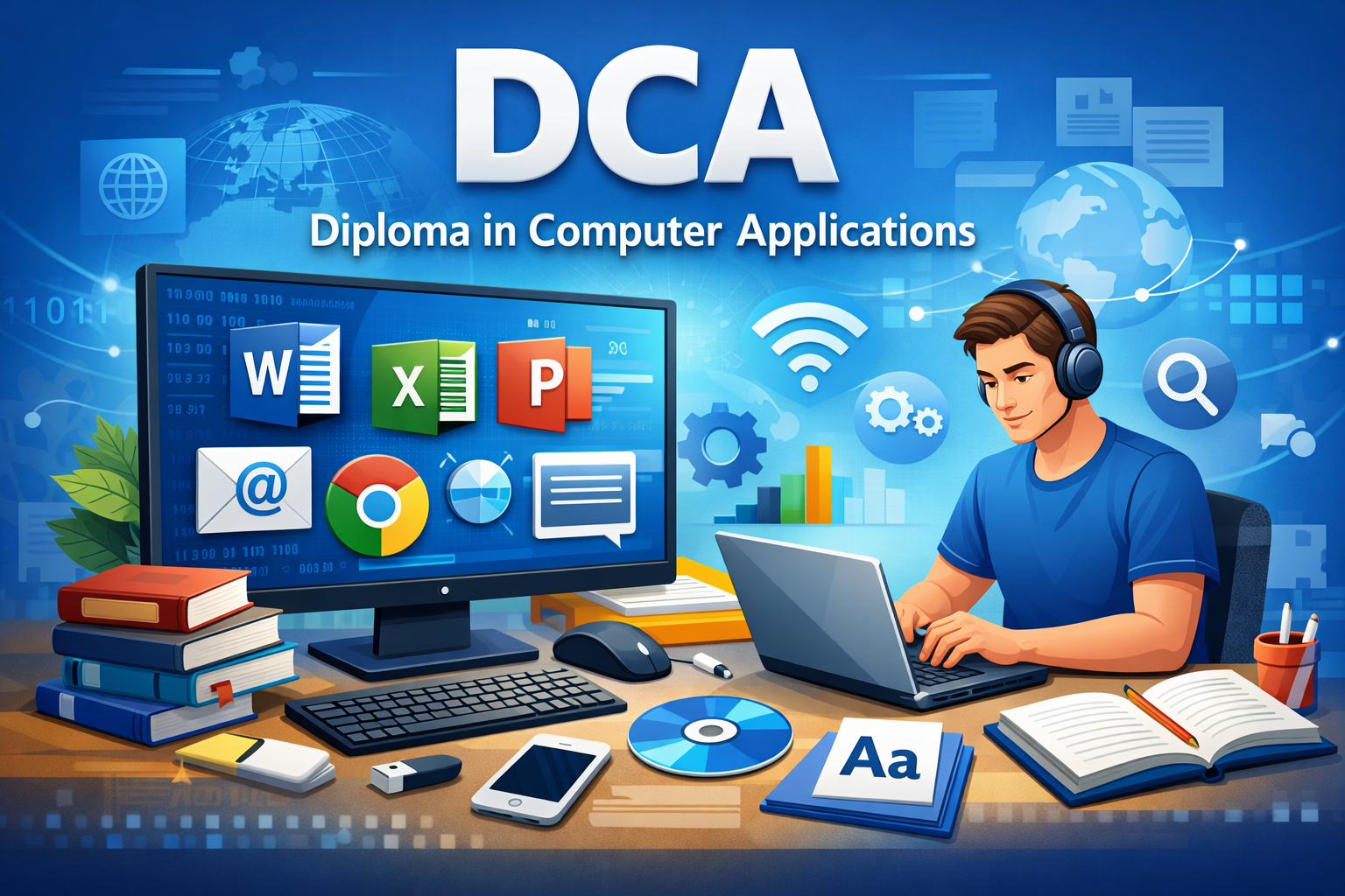 DCA - Professional course at SiPE Academy, Hamirpur