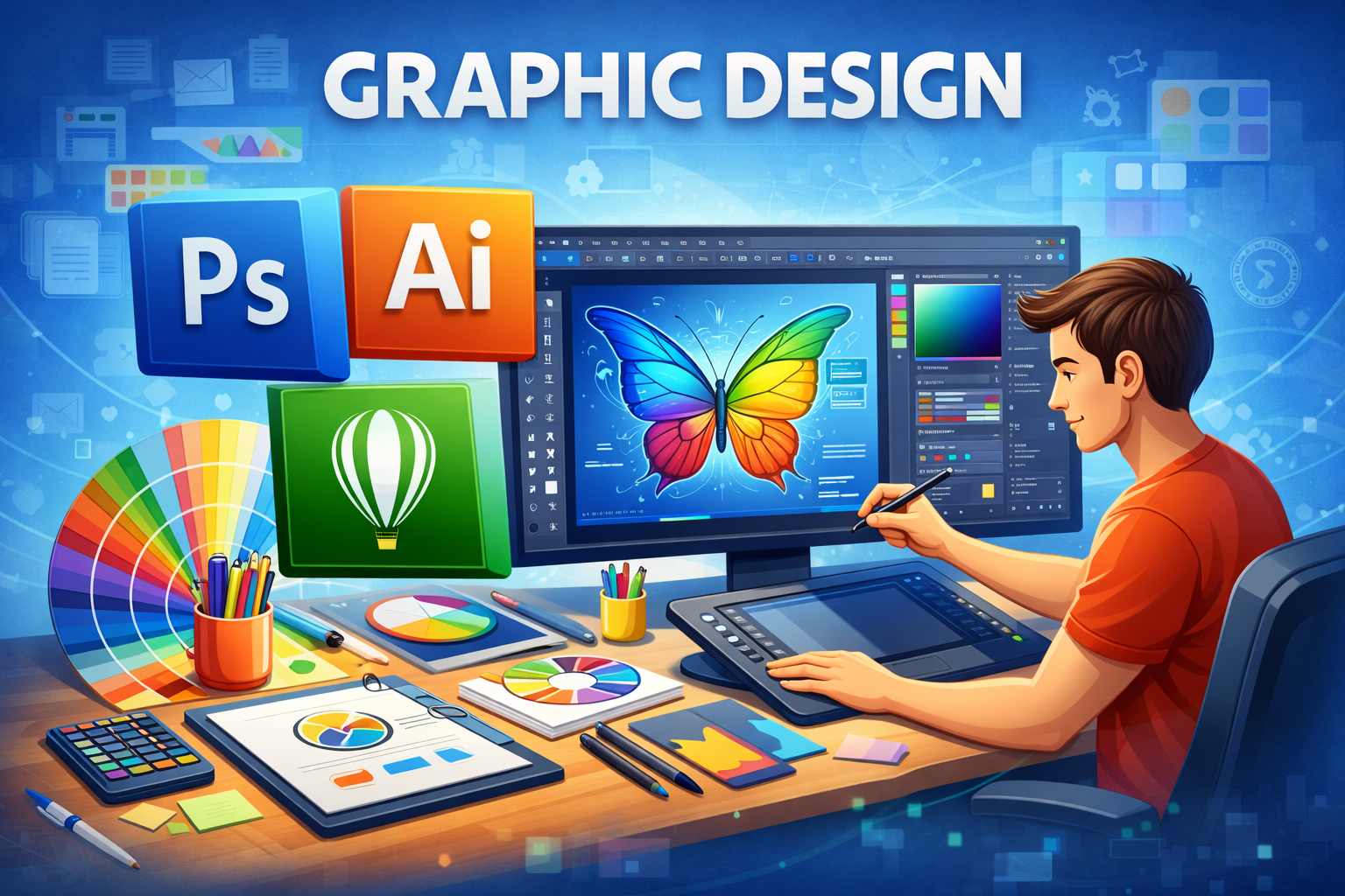 GRAPHIC DESIGN - Professional course at SiPE Academy, Hamirpur