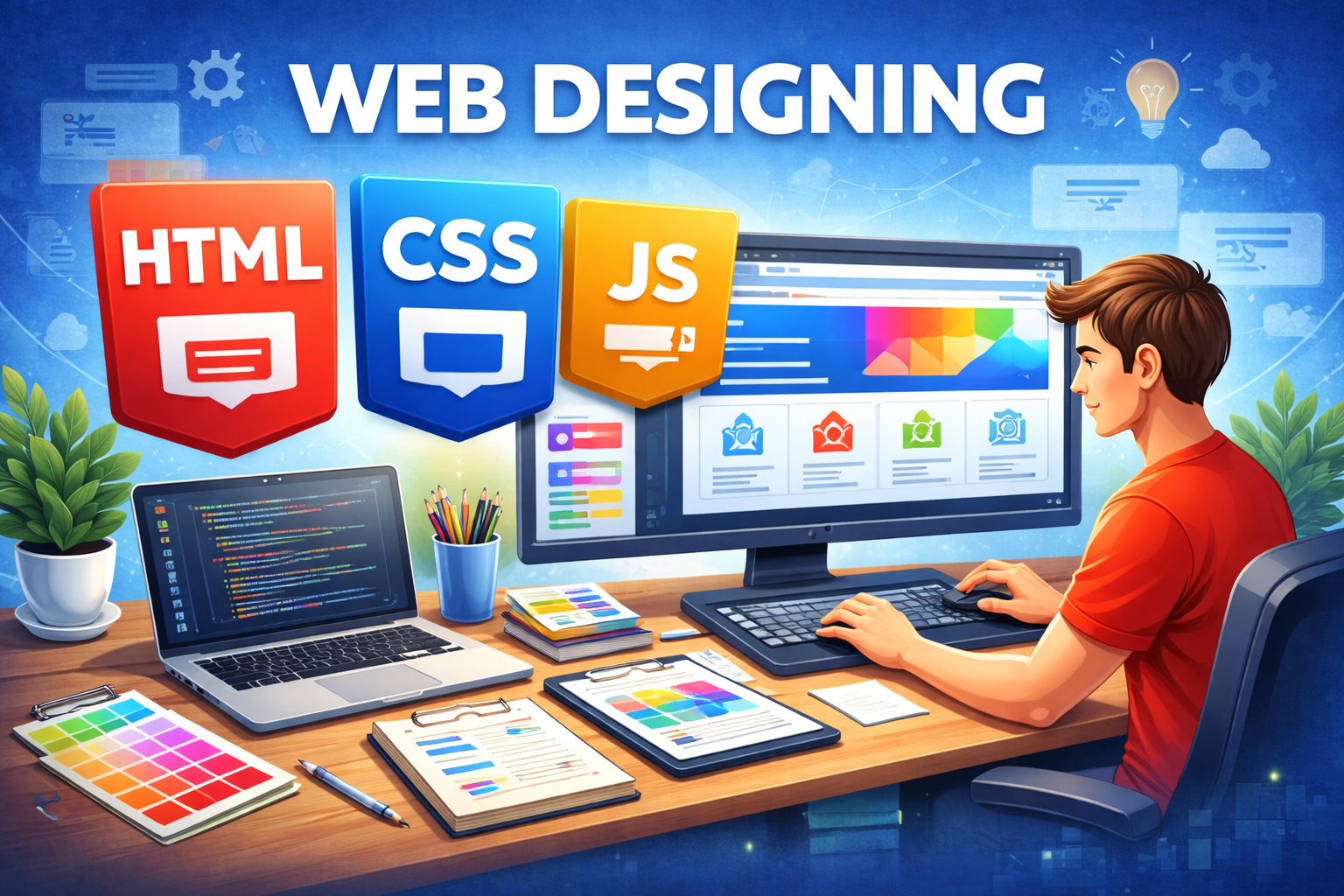 WEB DESIGNING - Professional course at SiPE Academy, Hamirpur